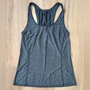 Lululemon Gray Racerback Tank Top Size 12